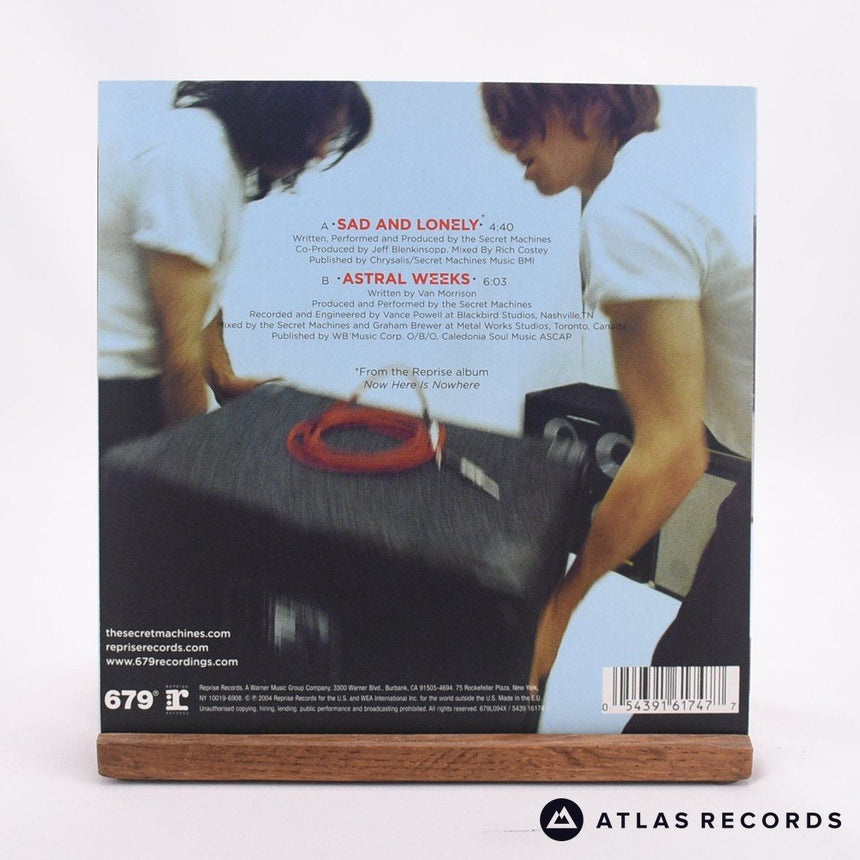 Secret Machines - Sad And Lonely - White Limited Edition 7" Vinyl Record - EX/EX
