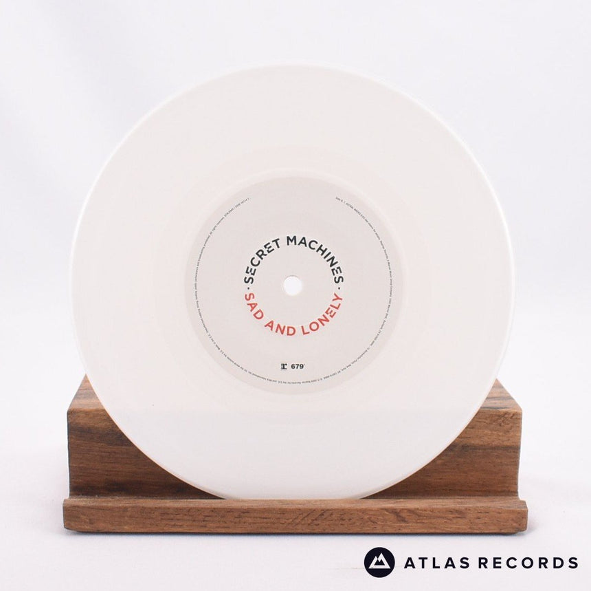 Secret Machines - Sad And Lonely - White Limited Edition 7" Vinyl Record - EX/EX