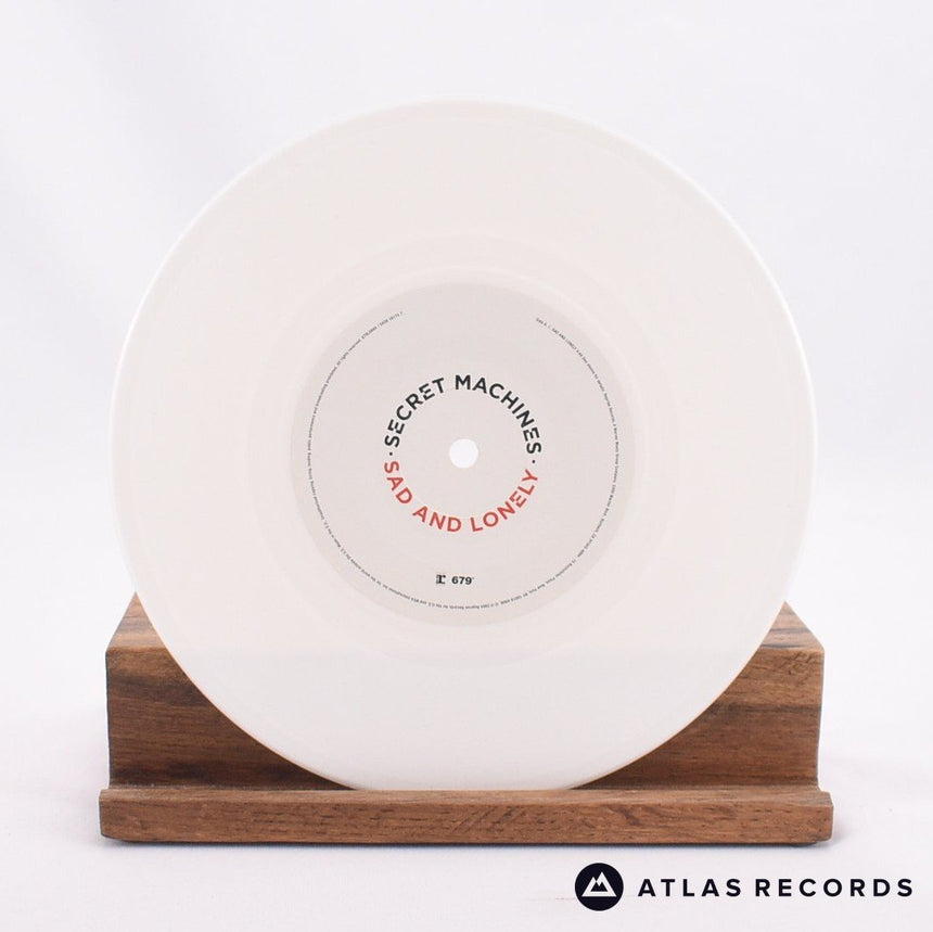 Secret Machines - Sad And Lonely - White Limited Edition 7" Vinyl Record - EX/EX