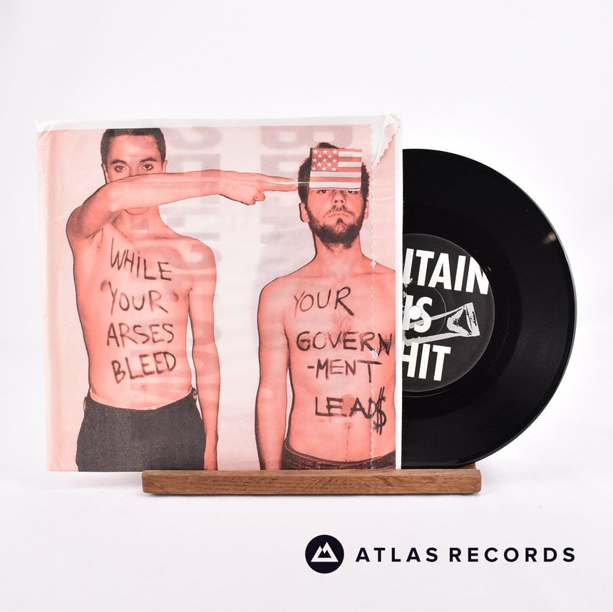 Selfish Cunt Britain Is Shit 7" Vinyl Record - Front Cover & Record