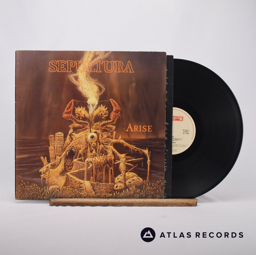Sepultura Arise LP Vinyl Record - Front Cover & Record