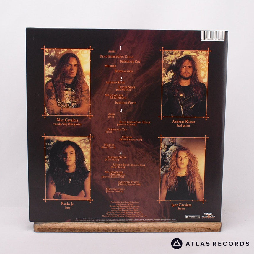 Sepultura - Arise - 180G Reissue A B C D 2 x LP Vinyl Record - NM/NM