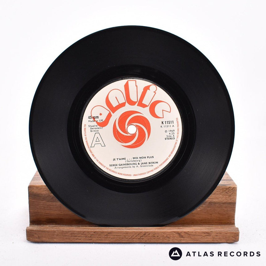 Serge Gainsbourg - Je T'aime ... Moi Non Plus - Reissue 7" Vinyl Record - VG/VG+