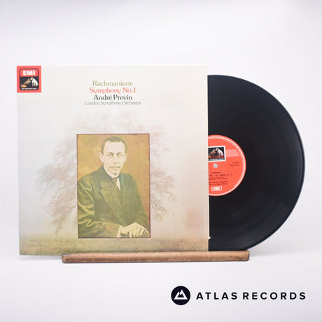Sergei Vasilyevich Rachmaninoff Symphony No. 1 LP Vinyl Record - Front Cover & Record