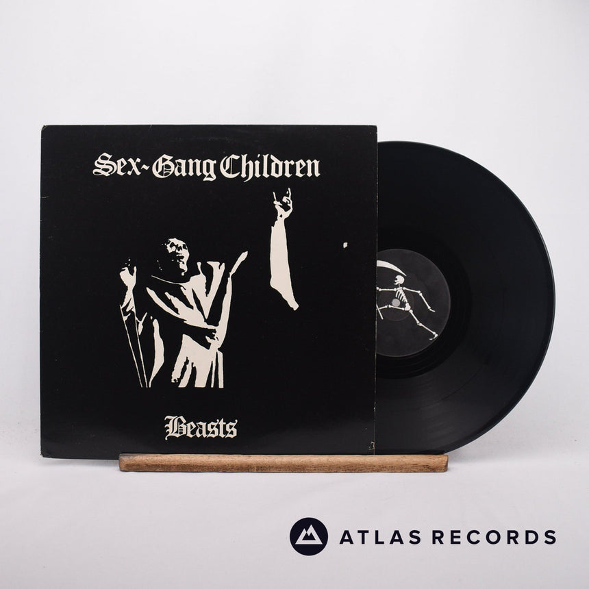 Sex Gang Children Beasts 12" Vinyl Record - Front Cover & Record