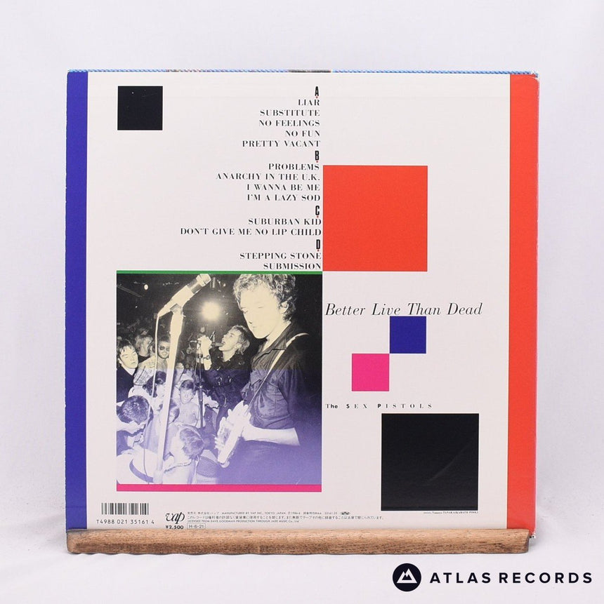 Sex Pistols - Better Live Than Dead - 7' A-1 B-1 LP + 7" Vinyl Record - NM/EX