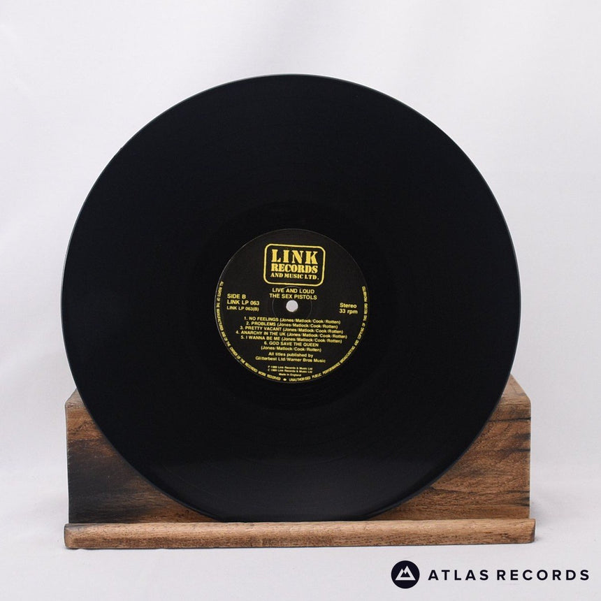 Sex Pistols - Live And Loud!! - Porky LP Vinyl Record - EX/EX