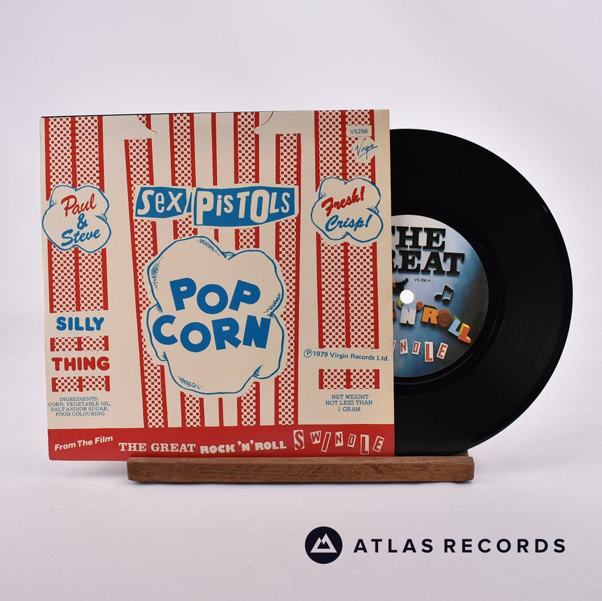 Sex Pistols Silly Thing 7" Vinyl Record - Front Cover & Record