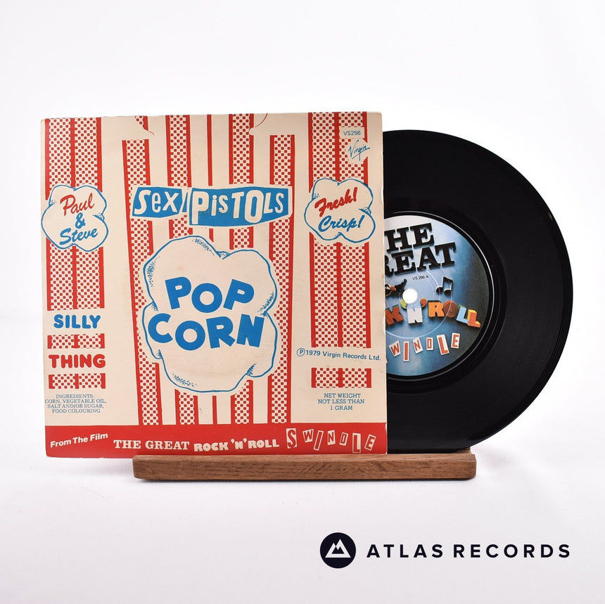 Sex Pistols Silly Thing 7" Vinyl Record - Front Cover & Record