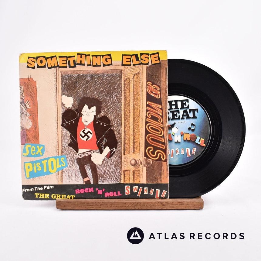 Sex Pistols Something Else 7" Vinyl Record - Front Cover & Record