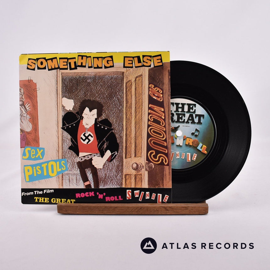 Sex Pistols Something Else 7" Vinyl Record - Front Cover & Record