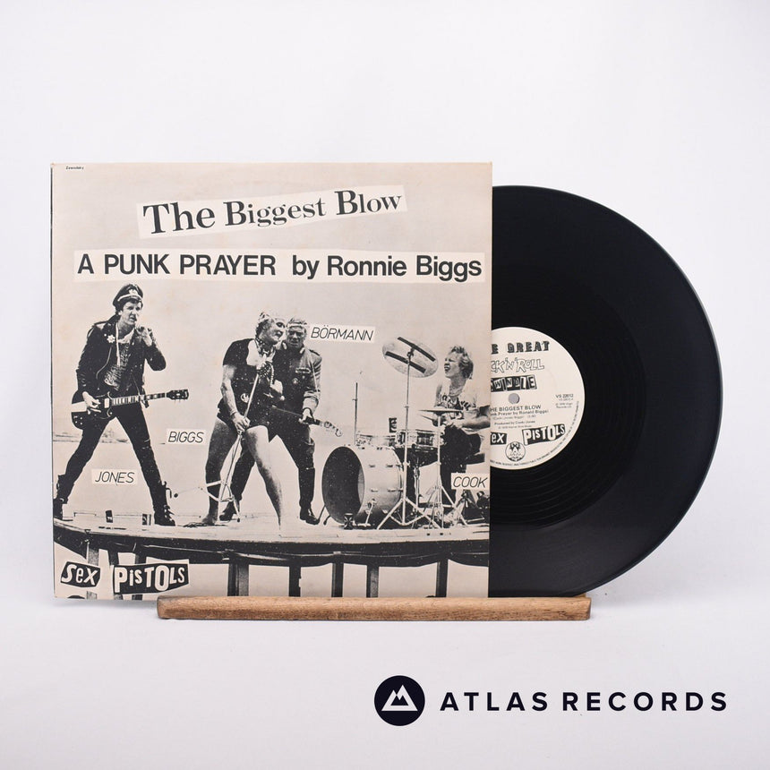 Sex Pistols The Biggest Blow 12" Vinyl Record - Front Cover & Record