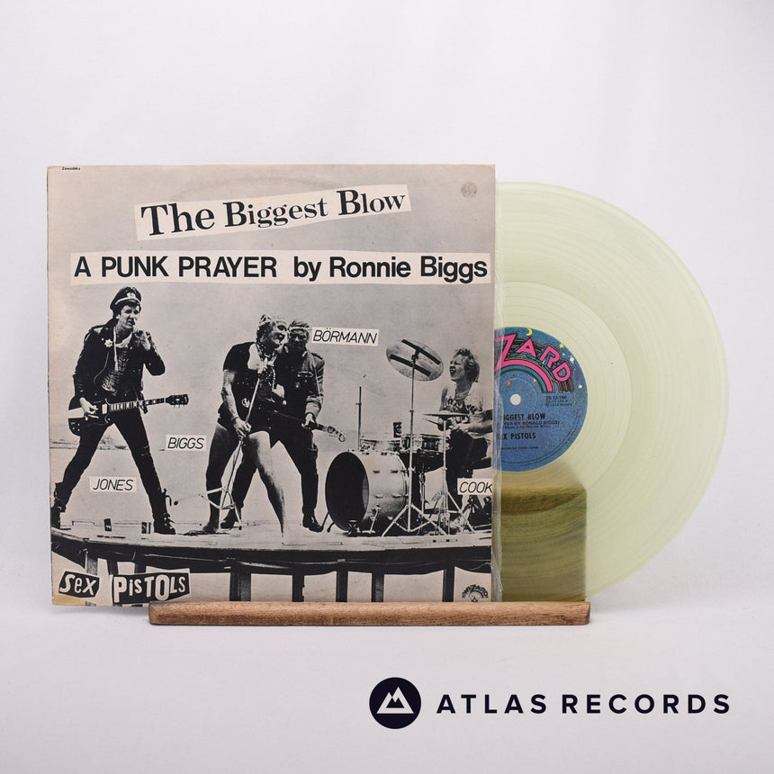 Sex Pistols The Biggest Blow 12" Vinyl Record - Front Cover & Record