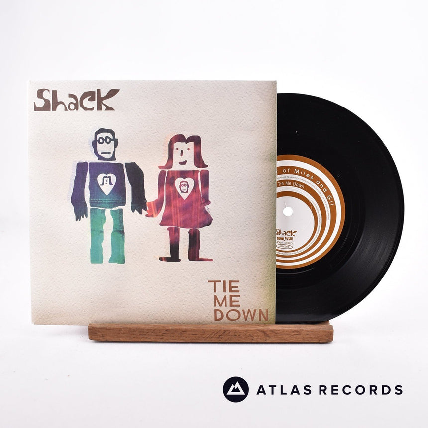 Shack Tie Me Down 7" Vinyl Record - Front Cover & Record