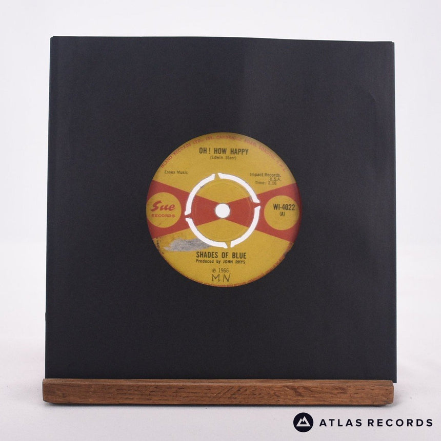 Shades Of Blue Oh! How Happy 7" Vinyl Record - In Sleeve
