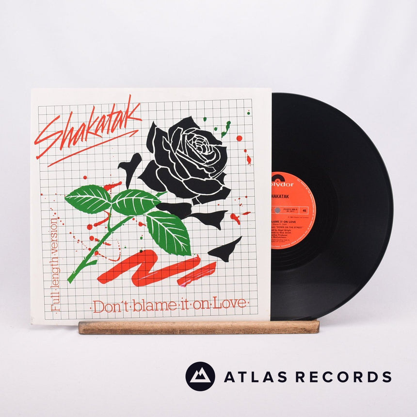 Shakatak Don't Blame It On Love 12" Vinyl Record - Front Cover & Record