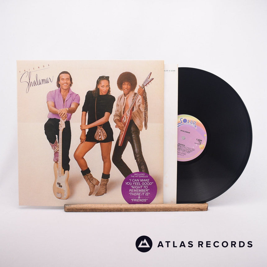 Shalamar Friends LP Vinyl Record - Front Cover & Record