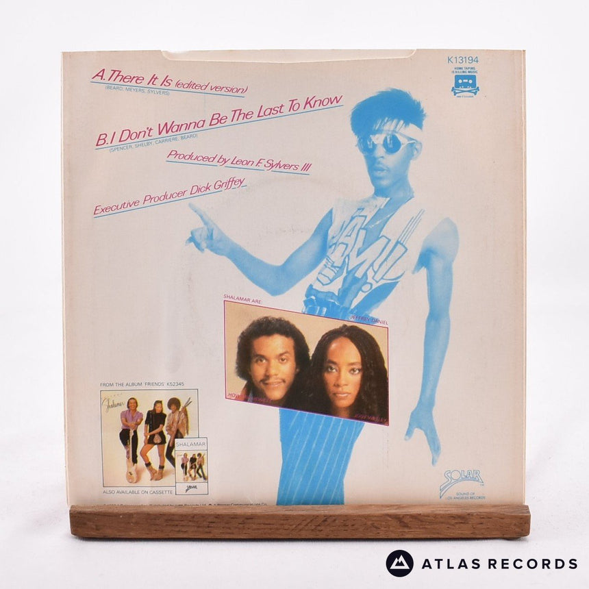 Shalamar - There It Is - 7" Vinyl Record - VG+/EX