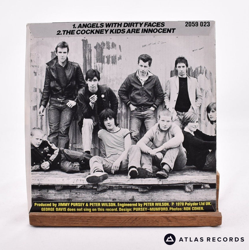 Sham 69 - Angels With Dirty Faces - 7" Vinyl Record - EX/EX