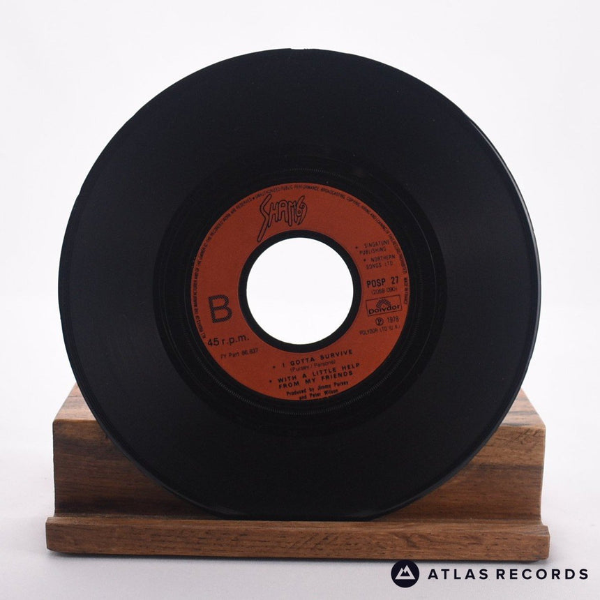 Sham 69 - Questions And Answers - Repress 7" Vinyl Record - VG+/EX