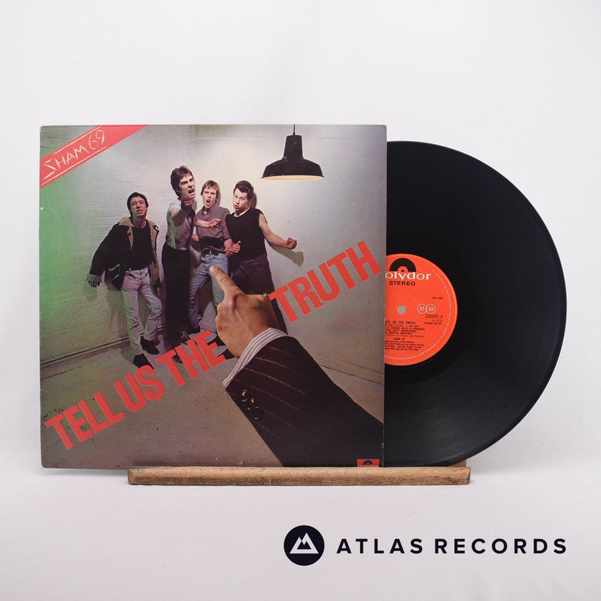 Sham 69 Tell Us The Truth LP Vinyl Record - Front Cover & Record