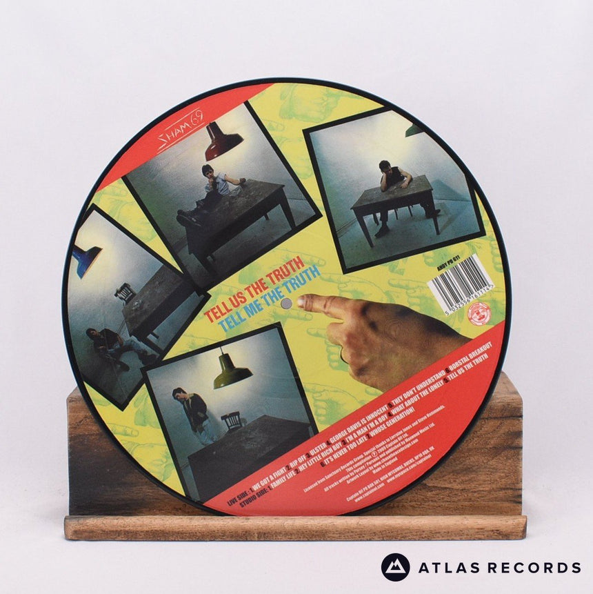 Sham 69 - Tell Us The Truth - Picture Disc Reissue LP Vinyl Record -