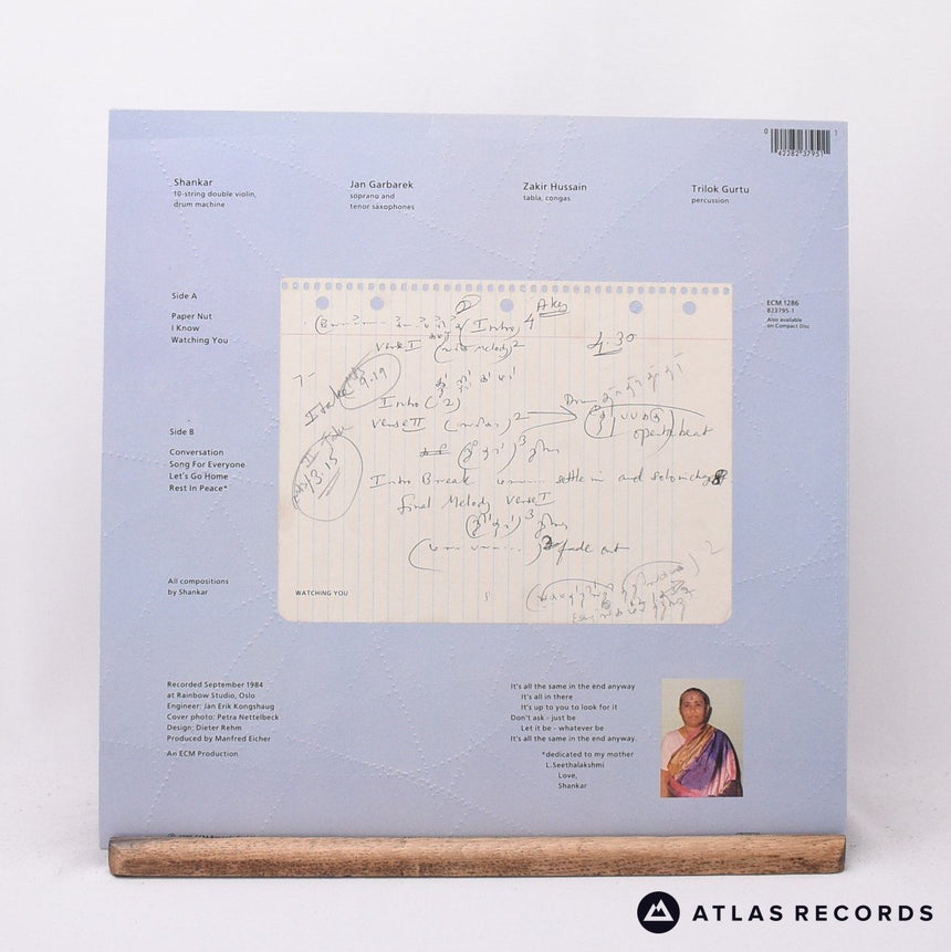 Shankar - Song For Everyone - LP Vinyl Record - EX/VG+