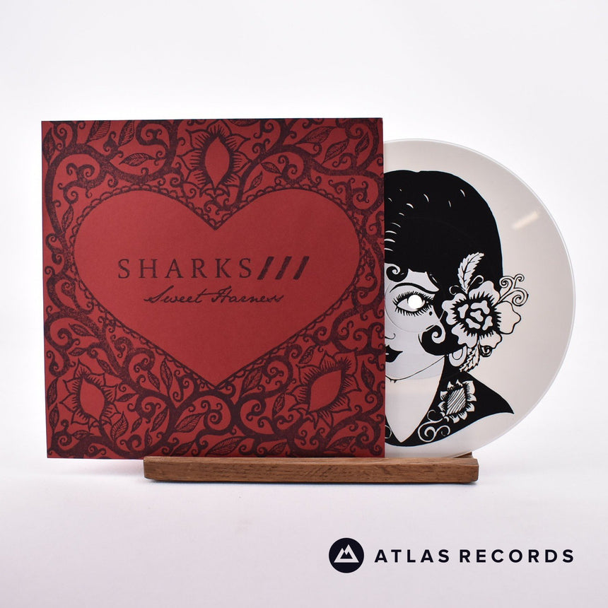 Sharks Sweet Harness 7" Vinyl Record - Front Cover & Record
