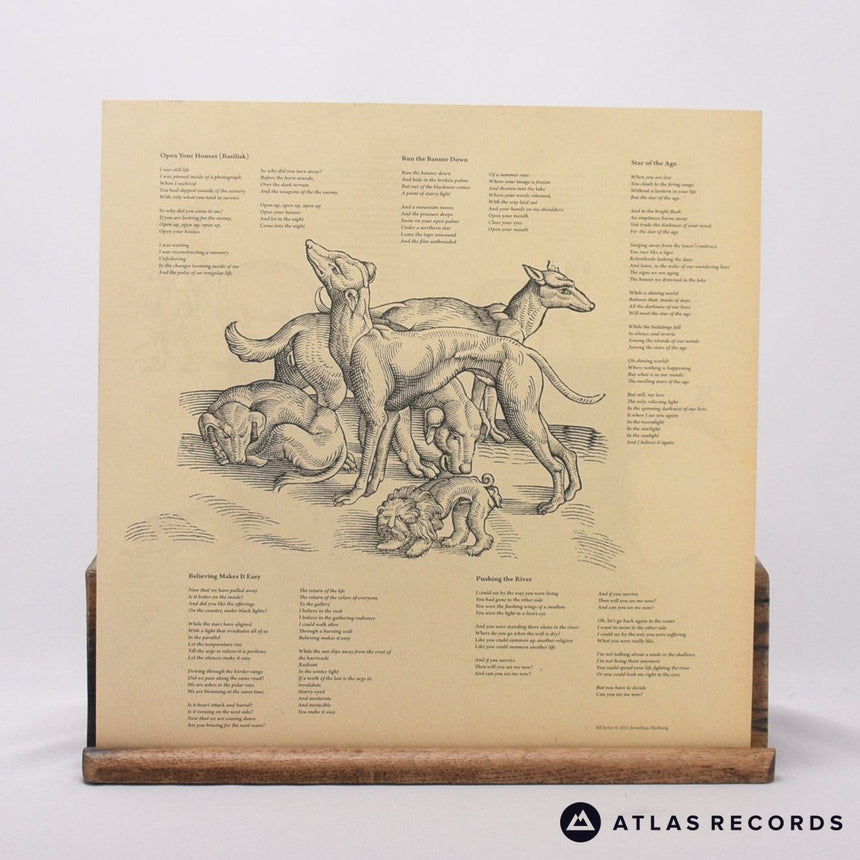 Shearwater - Animal Joy - Red/Black Swirl LP Vinyl Record - EX/EX