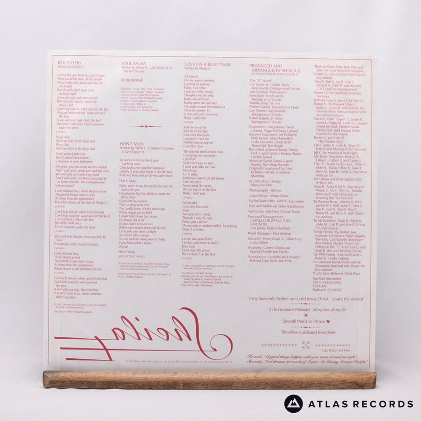Sheila E. - Sheila E - LP Vinyl Record - EX/EX