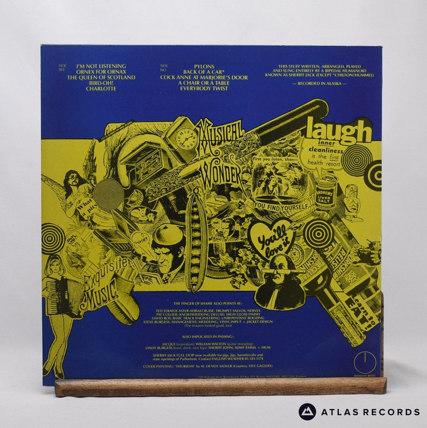 Sheriff Jack - Laugh Yourself Awake - LP Vinyl Record - EX/EX