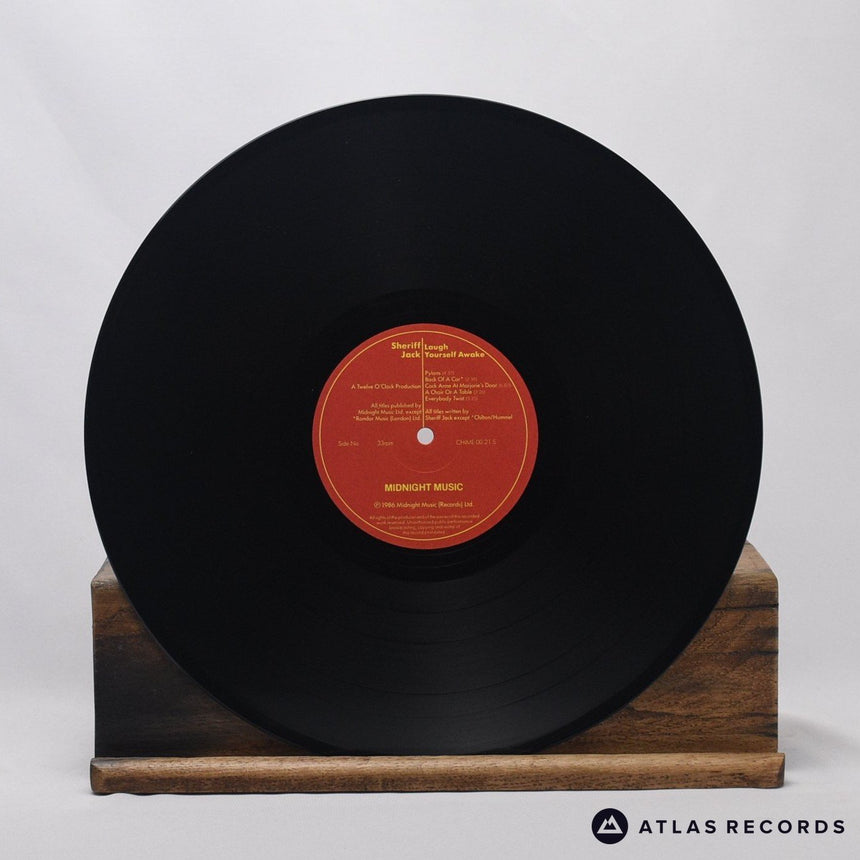 Sheriff Jack - Laugh Yourself Awake - LP Vinyl Record - EX/EX