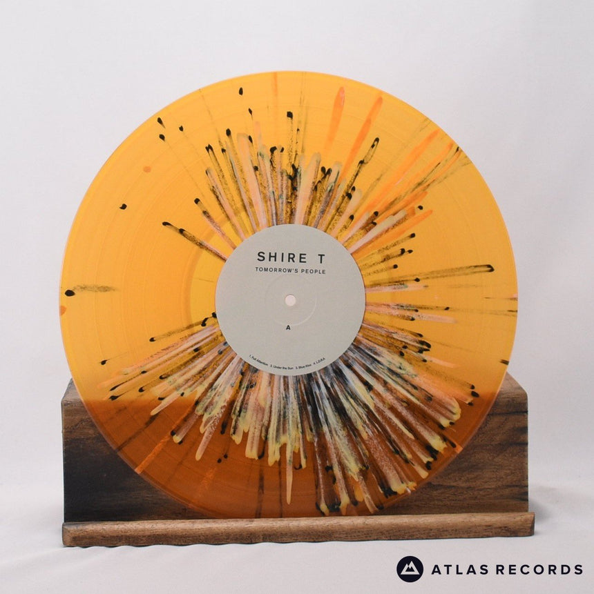 Shire Tea - Tomorrow’s People - Orange W/White & Black Splatter LP Vinyl Record