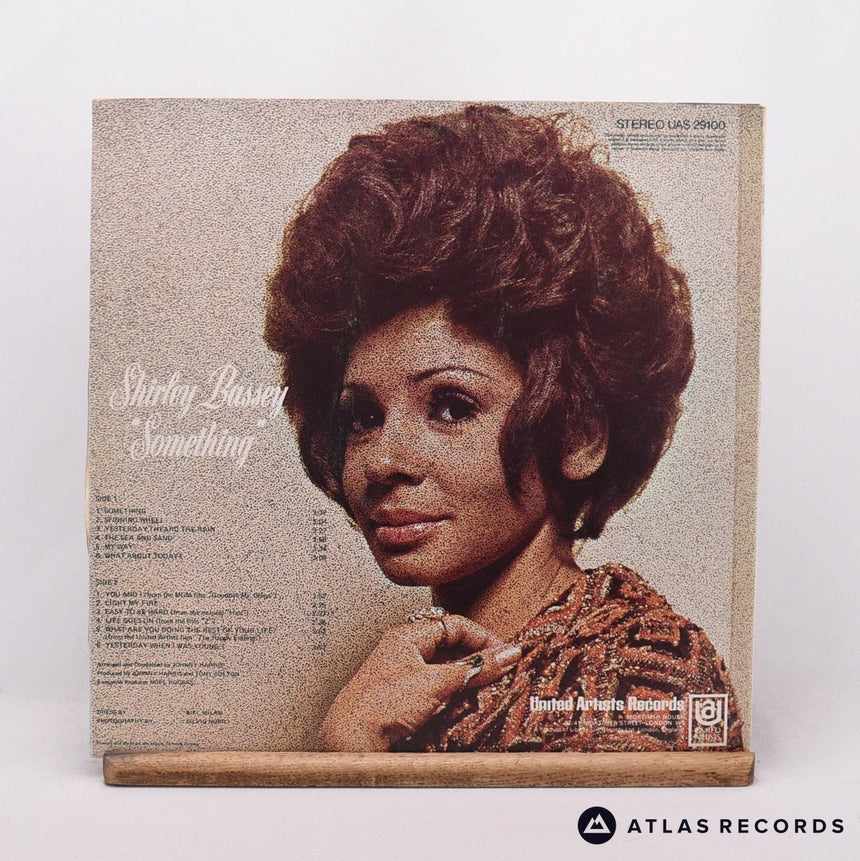 Shirley Bassey - Something - Reissue Repress LP Vinyl Record - EX/VG+
