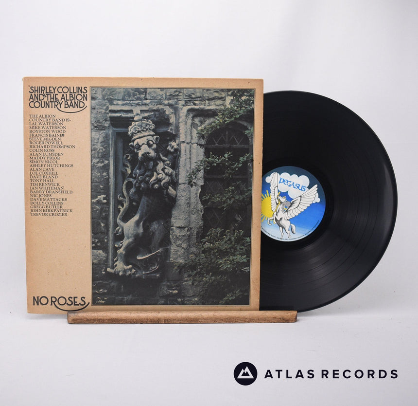 Shirley Collins No Roses LP Vinyl Record - Front Cover & Record