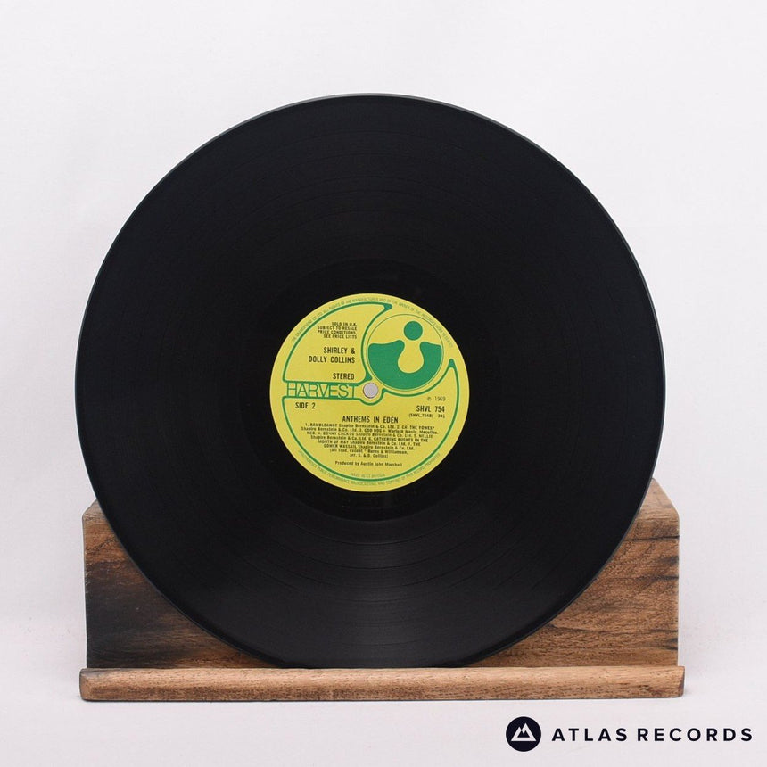 Shirley & Dolly Collins - Anthems In Eden - A-2 B-1 LP Vinyl Record - VG+/EX
