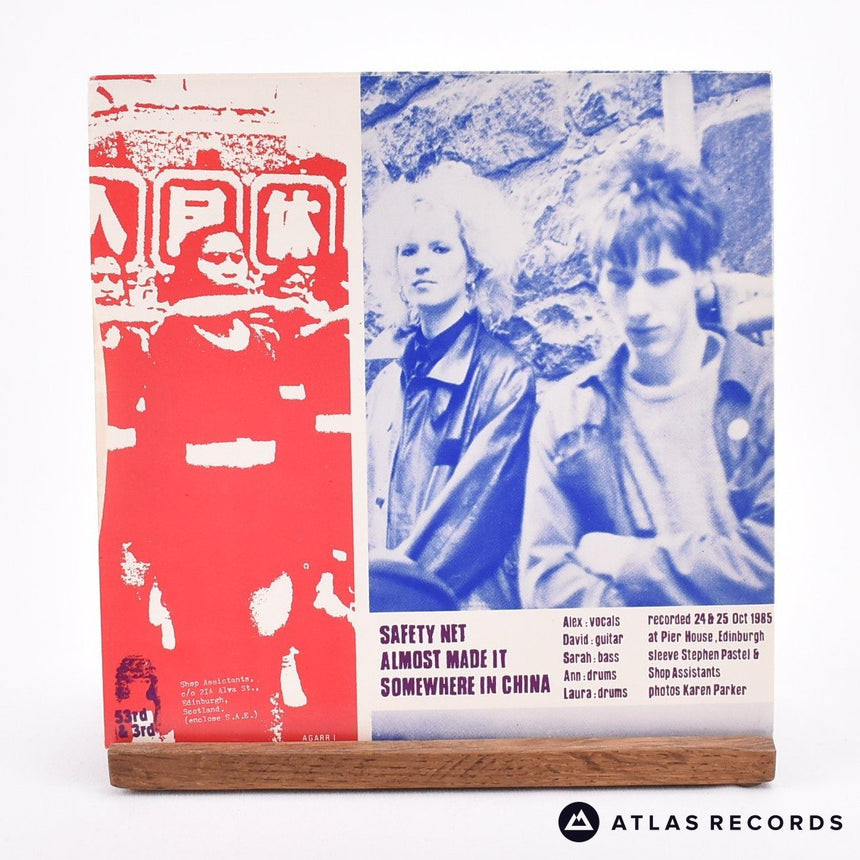 Shop Assistants - Safety Net - 7" Vinyl Record - NM/EX