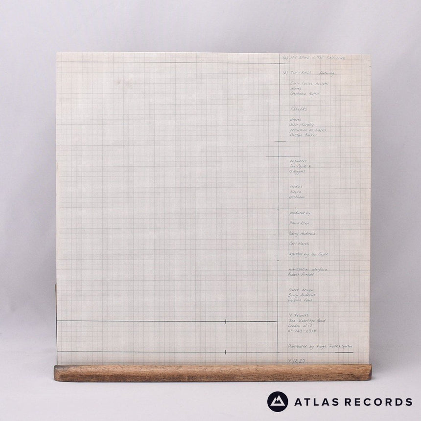 Shriekback - My Spine Is The Bassline - A1 B1 12" Vinyl Record - EX/EX