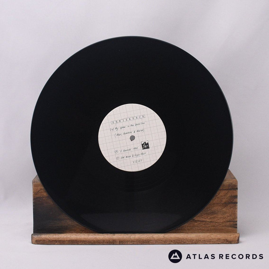 Shriekback - My Spine Is The Bassline - A1 B1 12" Vinyl Record - EX/EX