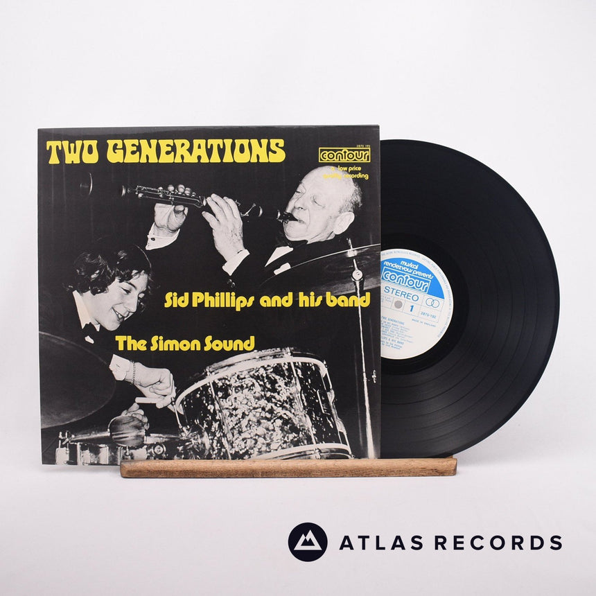 Sid Phillips Band Two Generations LP Vinyl Record - Front Cover & Record
