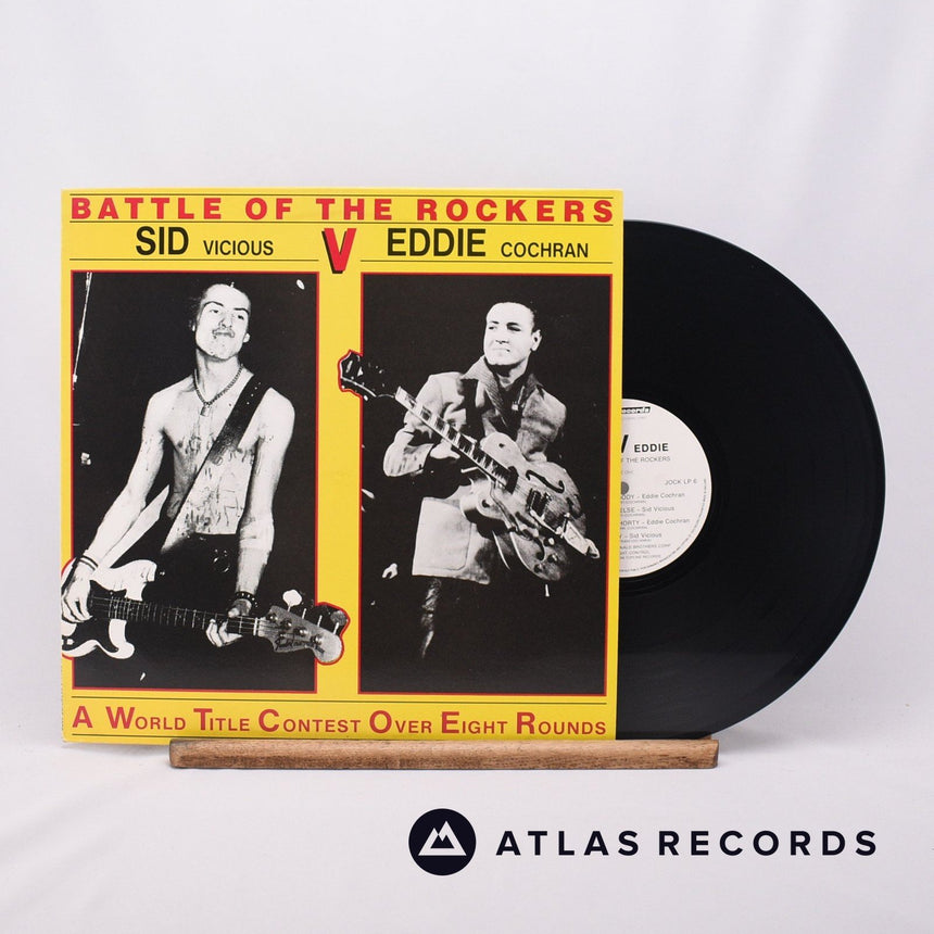 Sid Vicious Sid V Eddie The Battle Of The Rockers LP Vinyl Record - Front Cover & Record