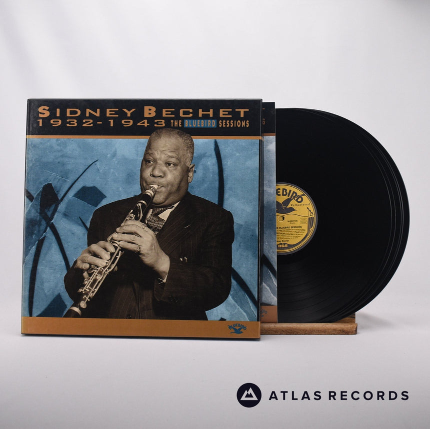 Sidney Bechet 1932-1943 The Bluebird Sessions Vinyl Record - Front Cover & Record