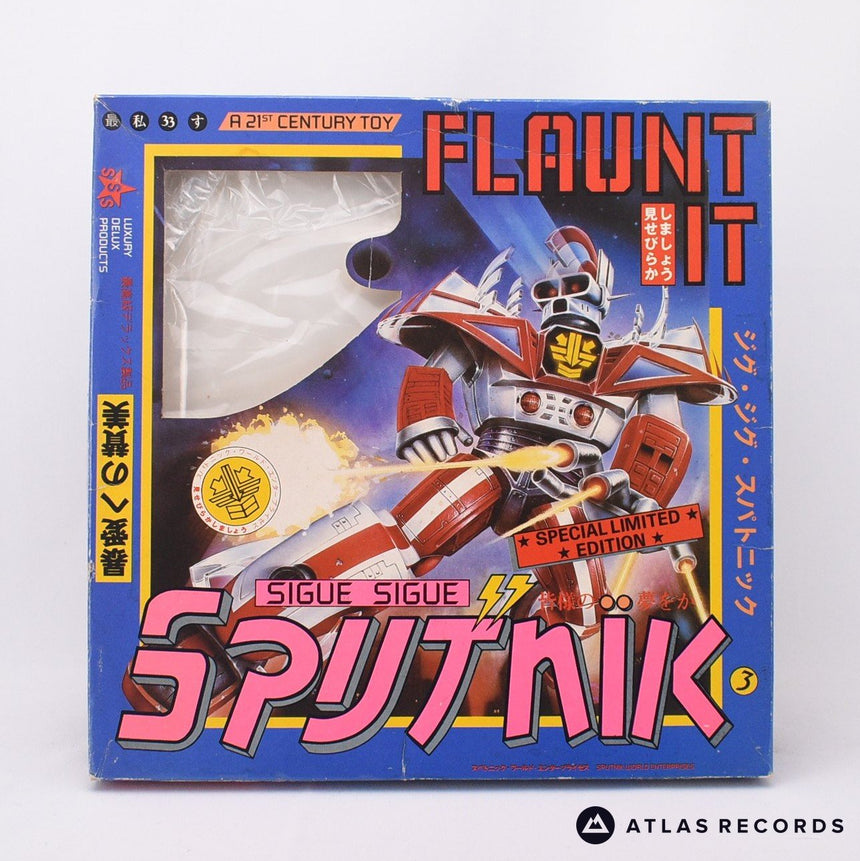 Sigue Sigue Sputnik - Flaunt It - LP Vinyl Record - VG+/VG+