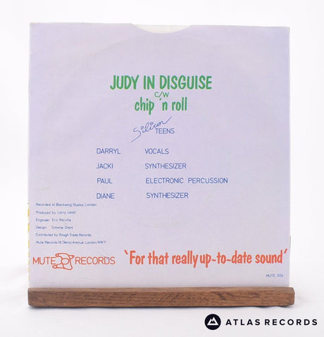 Silicon Teens - Judy In Disguise - 7" Vinyl Record - EX/VG+