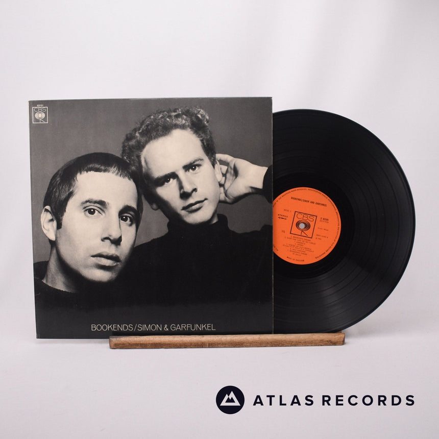 Simon & Garfunkel Bookends LP Vinyl Record - Front Cover & Record