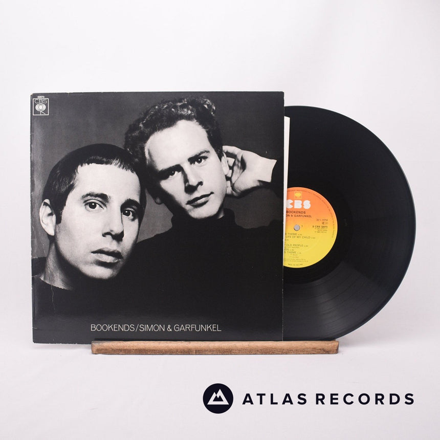 Simon & Garfunkel Bookends LP Vinyl Record - Front Cover & Record