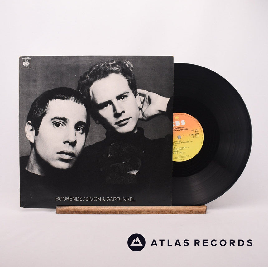 Simon & Garfunkel Bookends LP Vinyl Record - Front Cover & Record