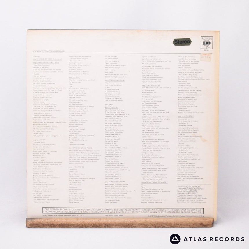 Simon & Garfunkel - Bookends - Reissue LP Vinyl Record - EX/VG+