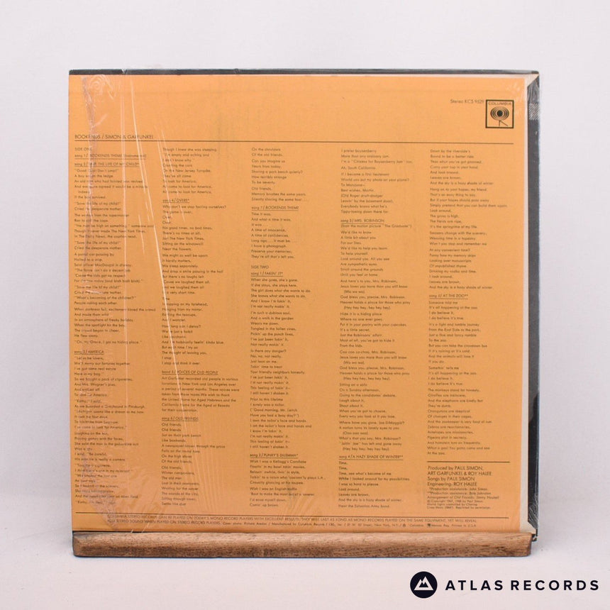 Simon & Garfunkel - Bookends - Us LP Vinyl Record - EX/EX