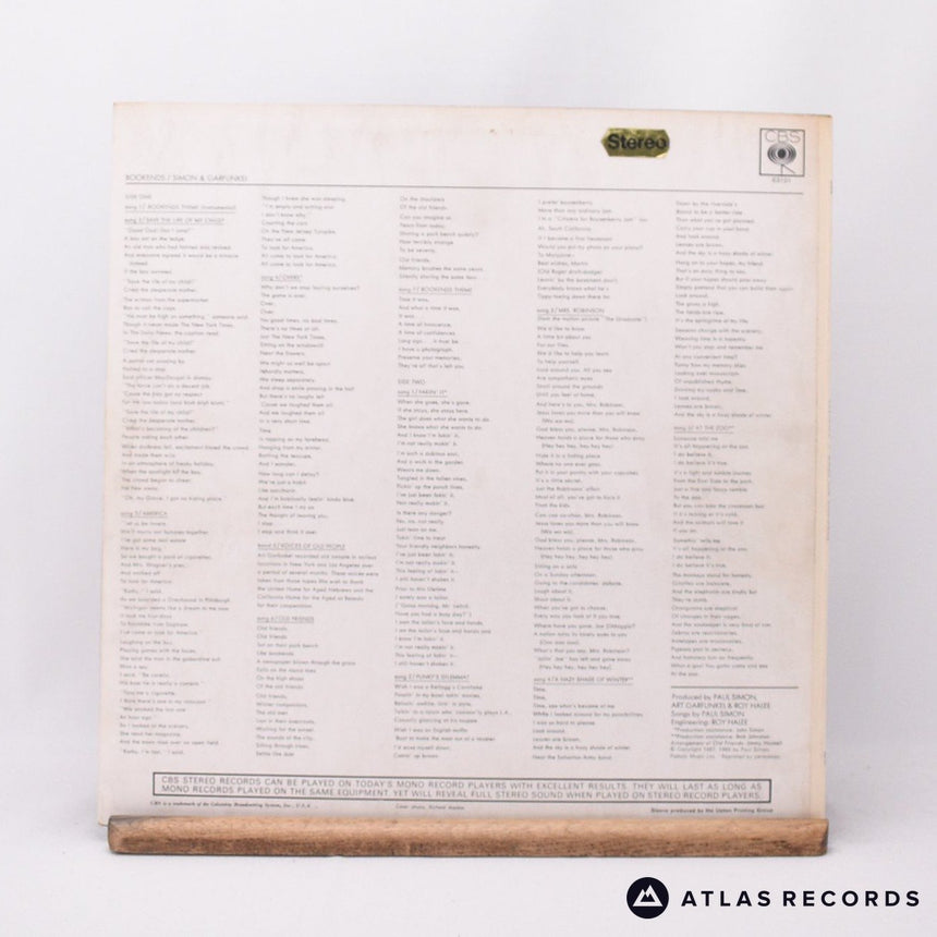 Simon & Garfunkel - Bookends - Reissue A4 B1 LP Vinyl Record - VG+/VG+